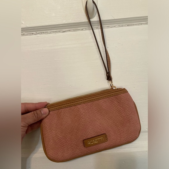 Pink Rosetti Wristlet Wallet - Picture 4 of 10